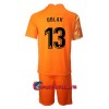 Virallinen Fanipaita + Shortsit Maalivahdin Atlético Madrid Jan Oblak 13 Kotipelipaita 2021-22 - Lasten